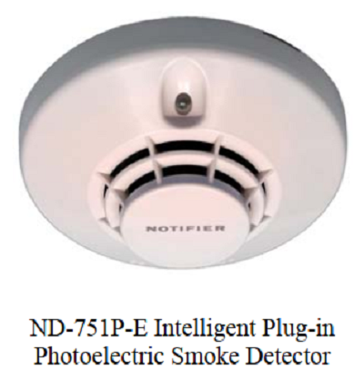 ND-751P-E Intelligent Plug-in Photoelectric Smoke Detector